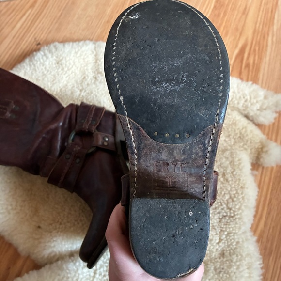 Frye Carmen Harness Short Motorcycle Boots - Picture 7 of 7